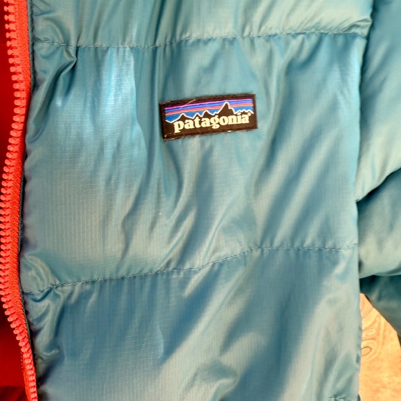 PATAGONIA Hi-Loft Down Sweater Hoody Kid's L - Picture 5 of 7